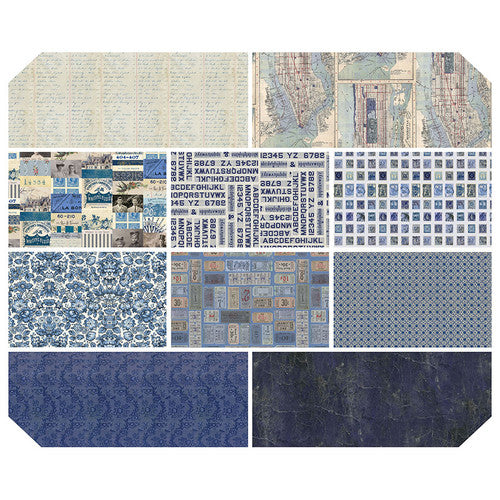 Palette by Tim Holtz, Indigo Color Story (June '25)