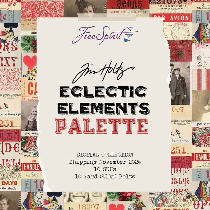 Palette by Tim Holtz, Red Color Story (Nov '24)