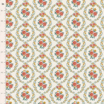 Village Life by Tilda - Mable, Warm Cream Fabric Village Life by Tilda - Mable, Warm Cream Fabric