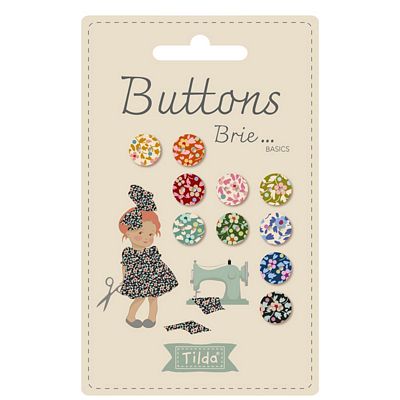 Tilda Brie Basics Buttons (0.4in or 10mm)