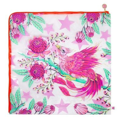 Tula Pink Hot Wings XL Block Project Bag Tula Pink Hot Wings XL Block Project Bag
