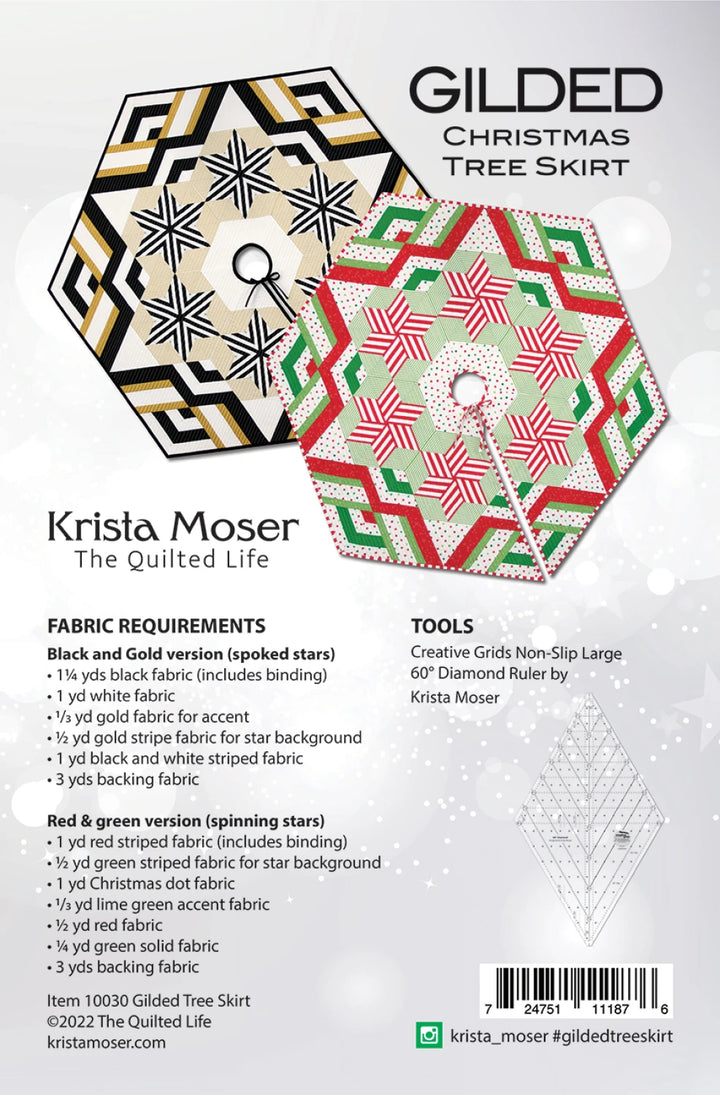 Gilded Christmas Tree Skirt Pattern