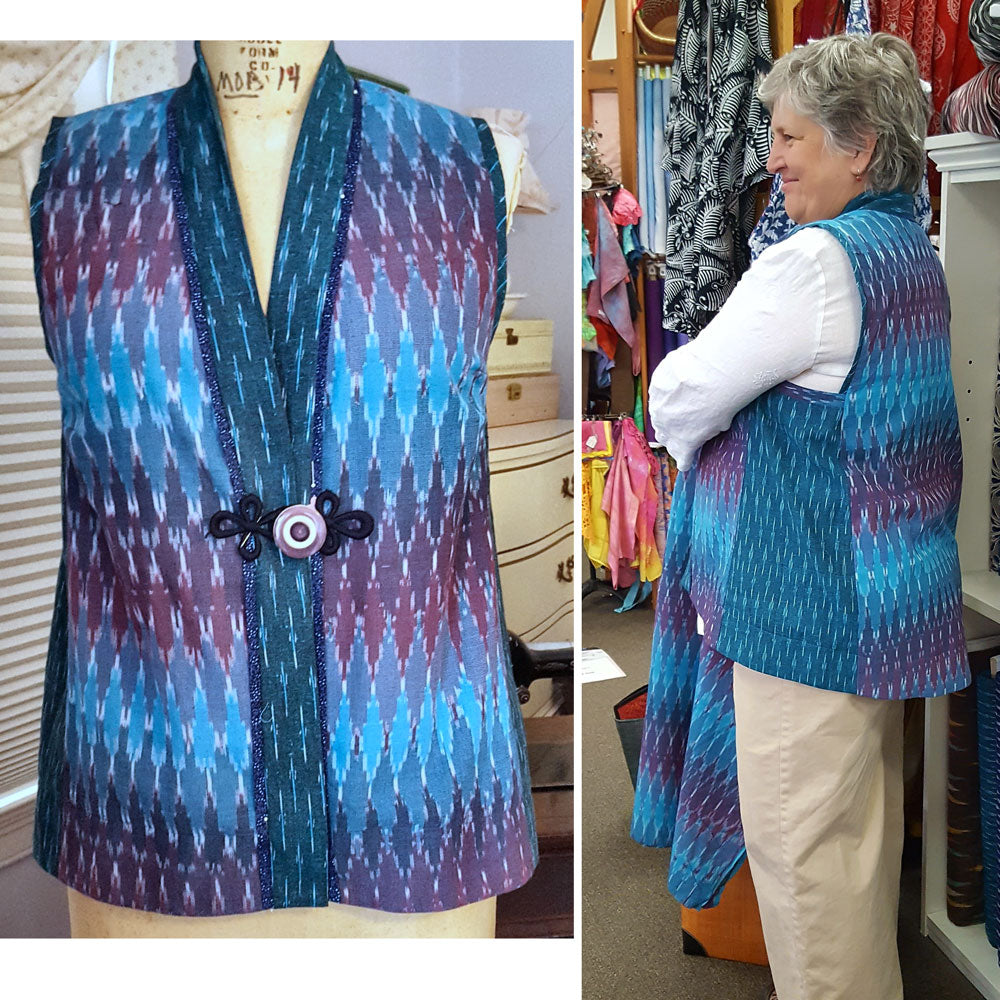 March 6-7: Vest of Many Colors with Fit for Art