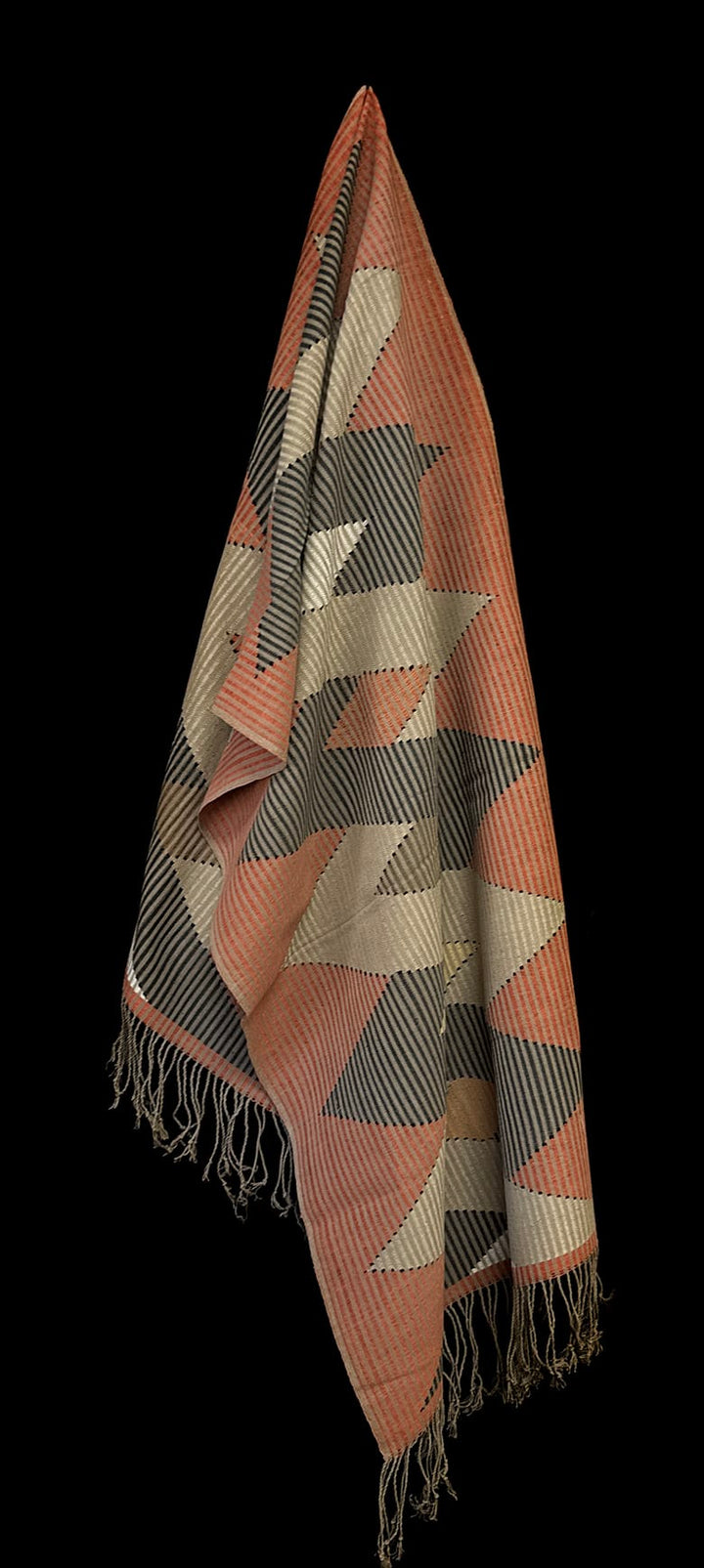 Tenun Gringsing Double Ikat Wall Hanging, Diamond Motif – Tenganan Bali Tenun Gringsing Double Ikat Wall Hanging, Bali – Artistic Artifacts
