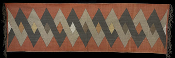 Tenun Gringsing Double Ikat Wall Hanging, Diamond Motif – Tenganan Bali Tenun Gringsing Double Ikat Wall Hanging, Bali – Artistic Artifacts