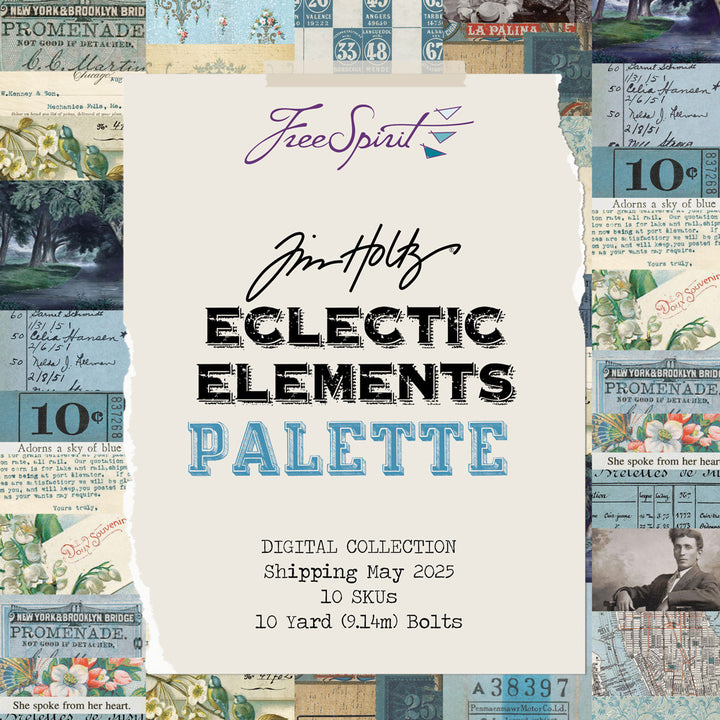 Palette by Tim Holtz, Blue Color Story (May '25)