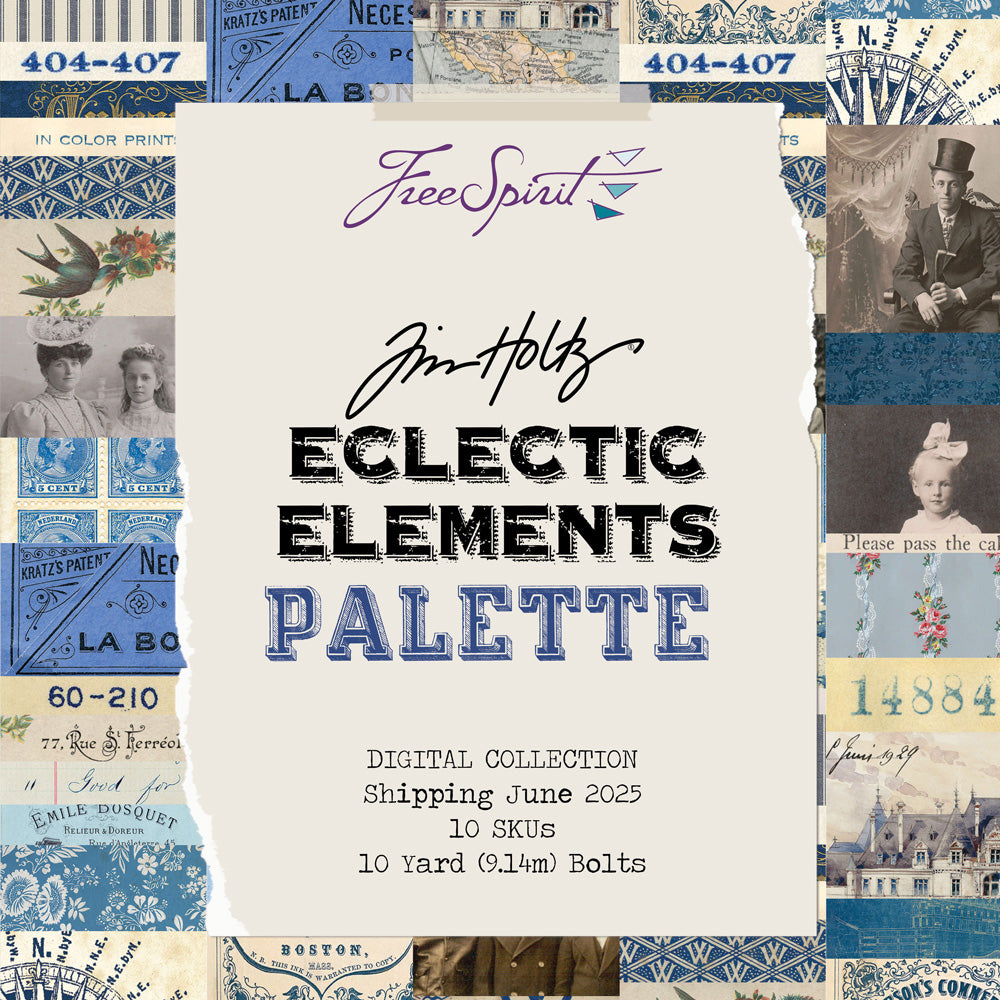 Palette by Tim Holtz, Indigo Color Story (June '25)