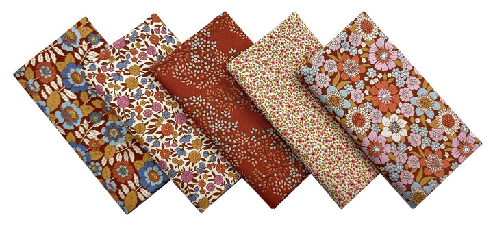 Tilda Wallflower and more Fat Quarter Bundle (5 pcs) Tilda Wallflower and more Fat Quarter Bundle (5 pcs)