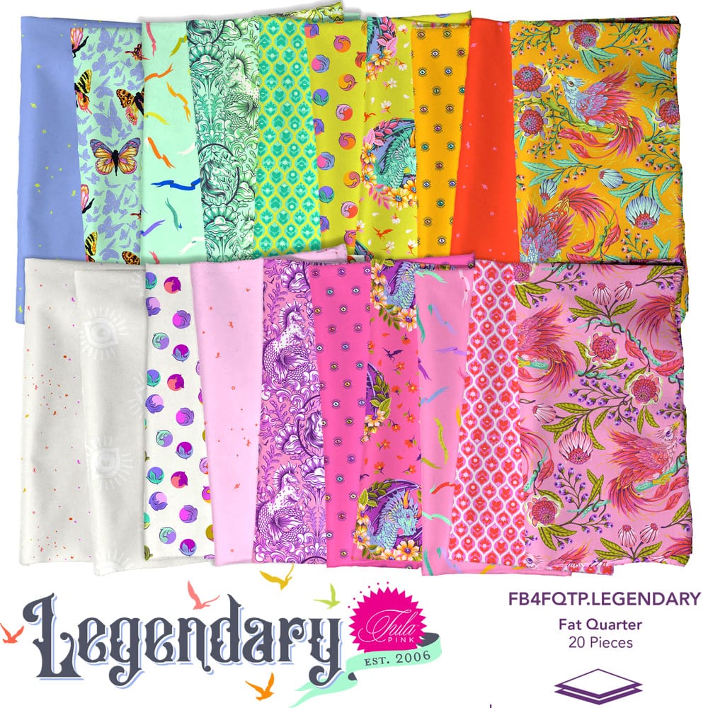 Legendary By Tula Pink, Fat Quarter Bundle