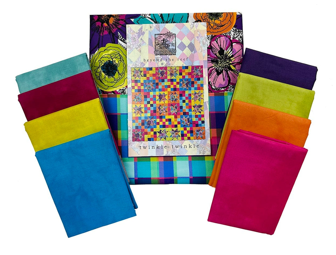Twinkle Twinkle Quilt Kit with Winding Road by Natalie Barnes