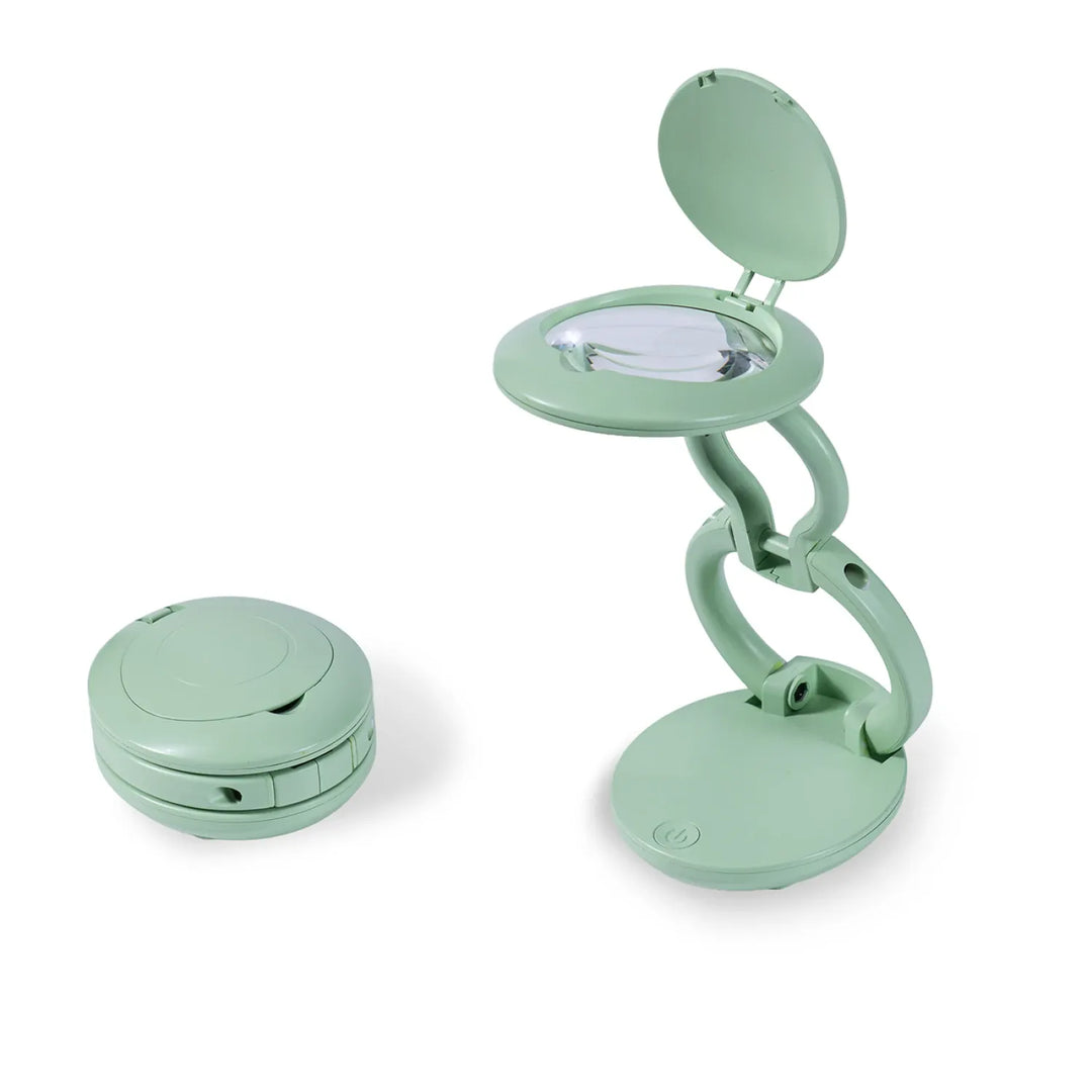 YoYo Magnifier (magnifying lamp), Sage Green YoYo Magnifier (magnifying lamp) in Sage Green