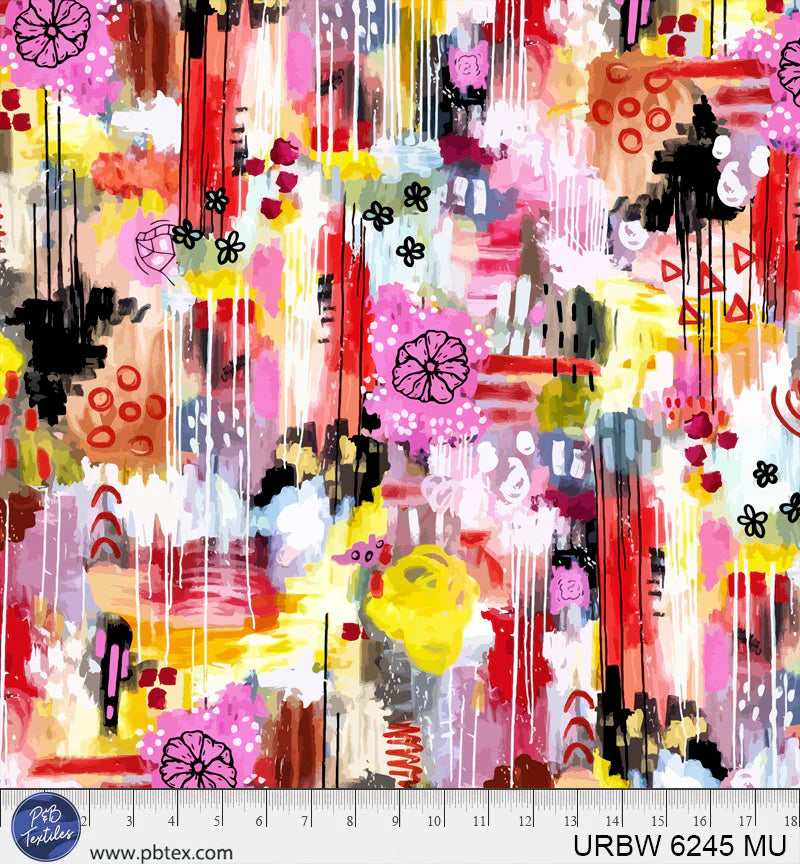 Urban Ink - Dripping Graffiti WIDEBACK - 108"