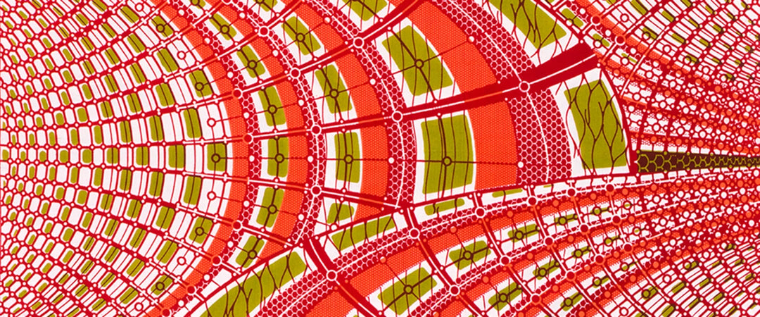 Uniwax Prints from Ivory Coast, Watermelon