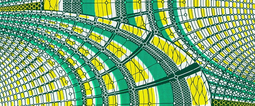 Uniwax Prints from Ivory Coast, Peridot