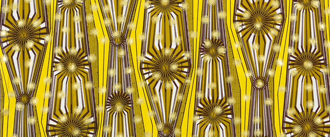 Uniwax Prints from Ivory Coast, Starbursts, Limelight