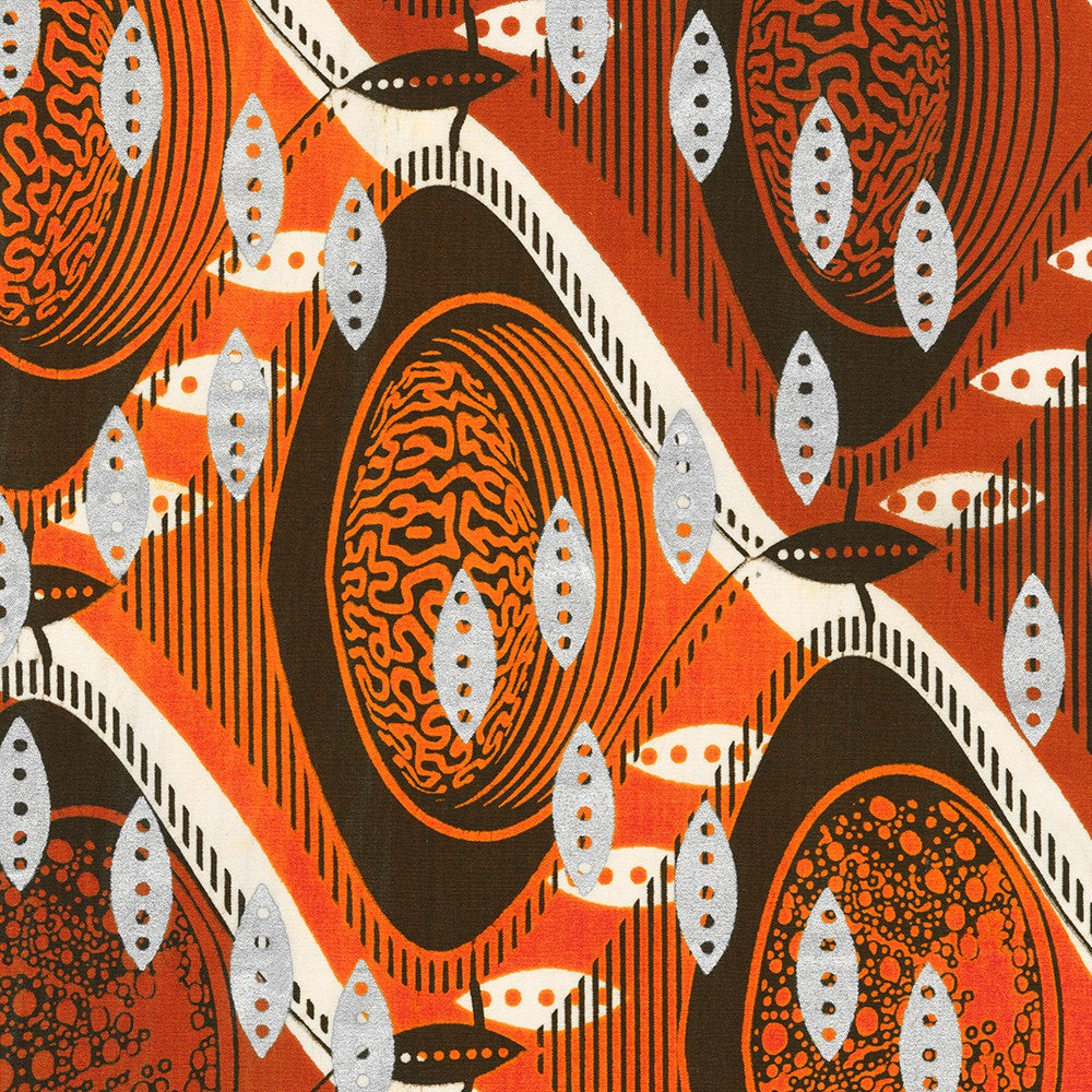 Uniwax Prints from Ivory Coast, Candy Cane