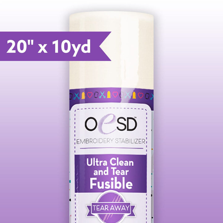 OESD Ultra Clean & Tear Fusible, 20 in. wide