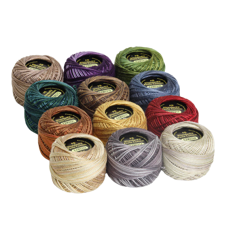 8wt Eleganza Pack by Vicki McCarty, Variegated