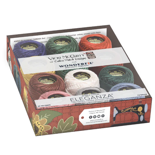8wt Eleganza Pack by Vicki McCarty, Winter