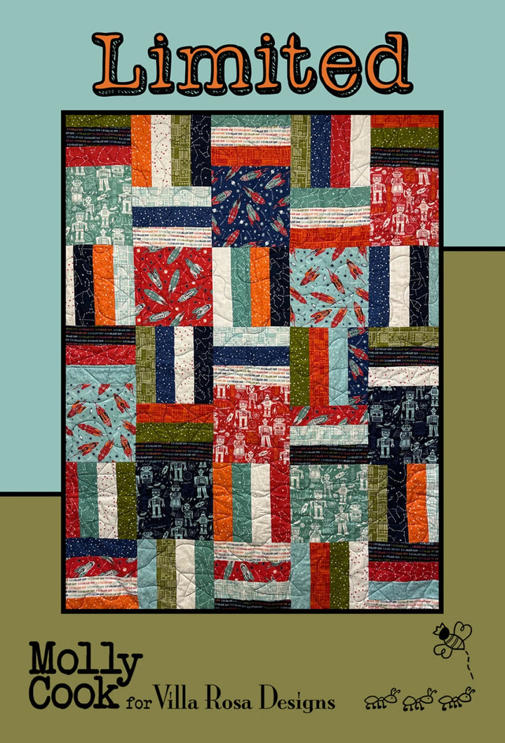 Limited Villa Rosa Quilt Kit with Enshadow Collection