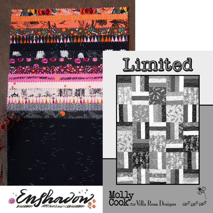 Limited Villa Rosa Quilt Kit with Enshadow Collection