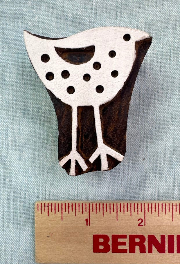 WB591 Simple Bird Wood Block