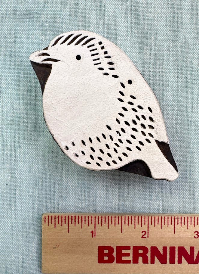 WB595 Solid Bird Wood Block