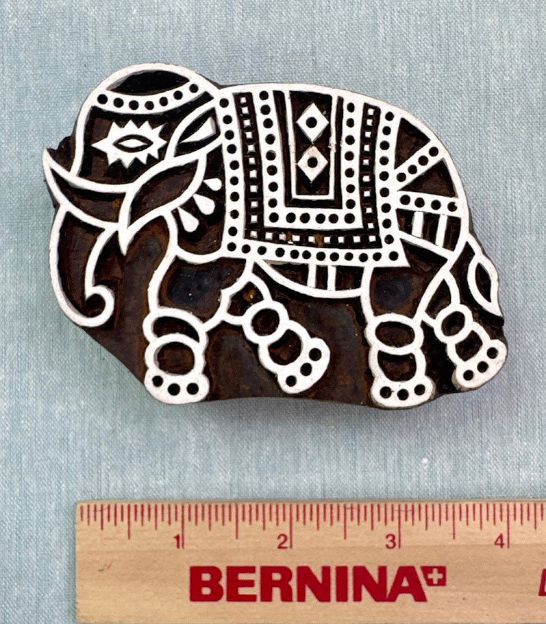 WB600 Large Elephant Wood Block