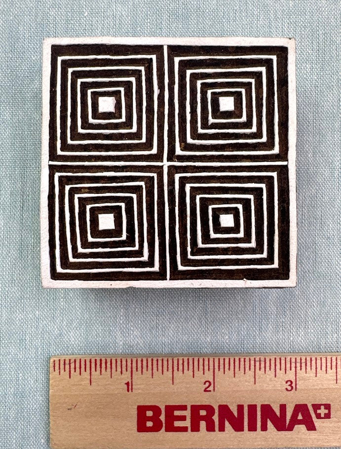 WB614 Four Square Wood Block