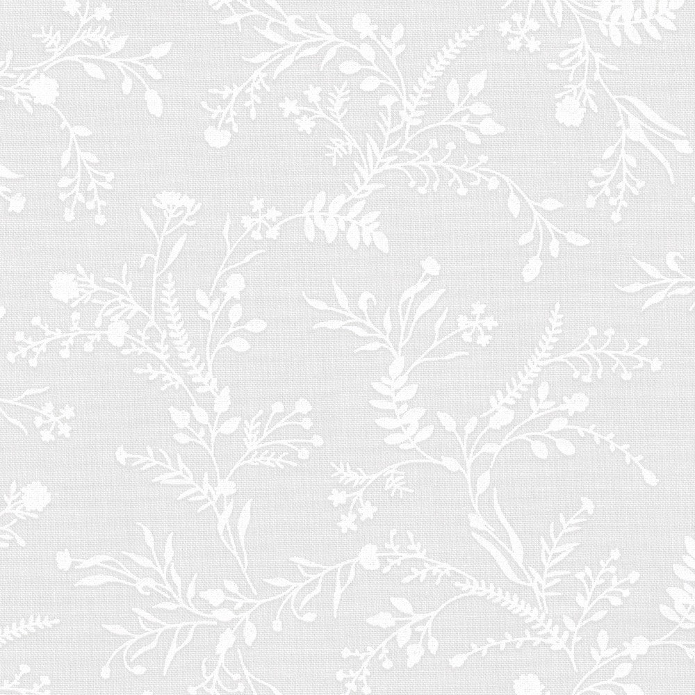 Alabaster Hues by Wishwell - Flowers and Stems, White