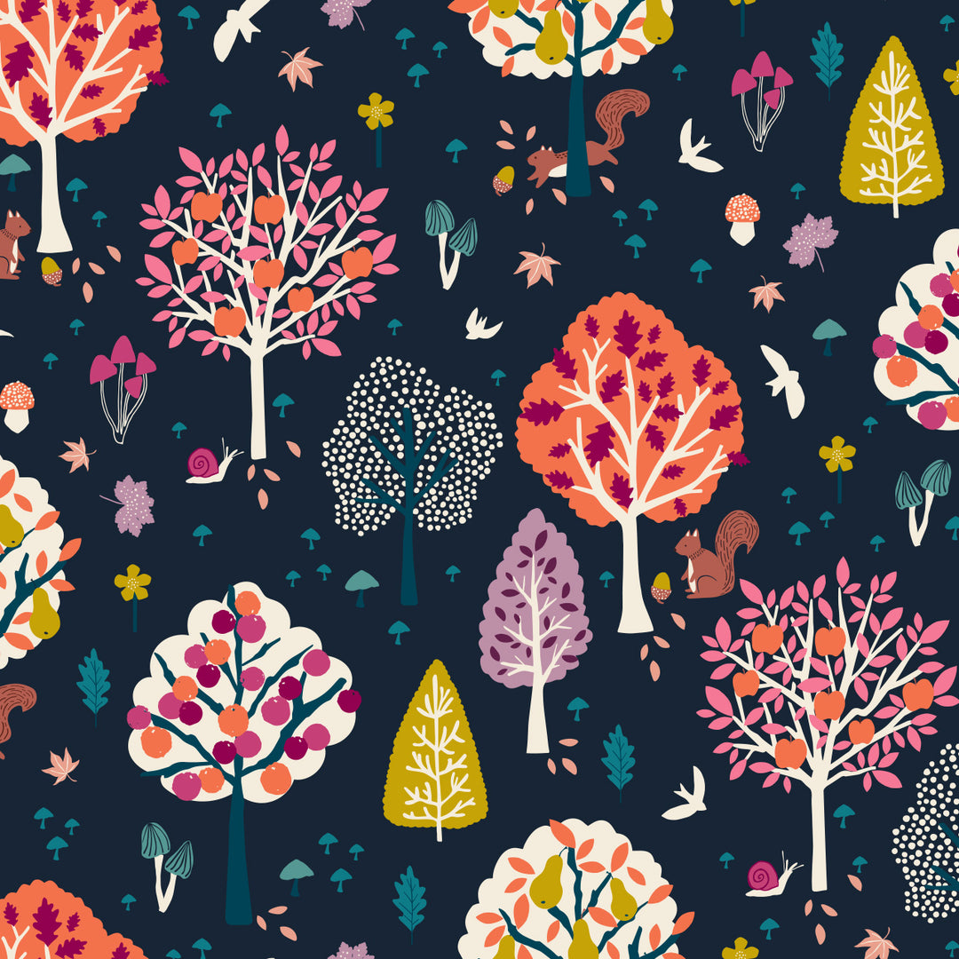 Woodland Wander by Nina Raby Jones, Autumn Splendor