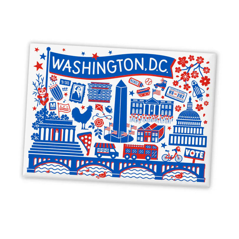 Washington DC Landmarks Magnet