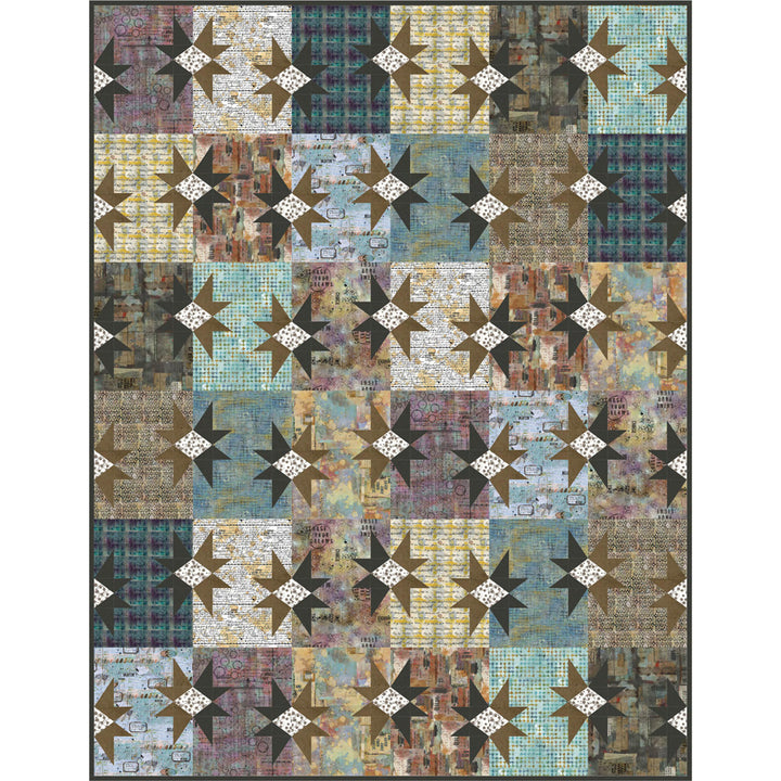 Westminster Way Quilt Kit with Seth Apter's One Layer Away