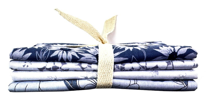 Color Me Whispered Fat Quarter Bundle- Grays (4 pcs)