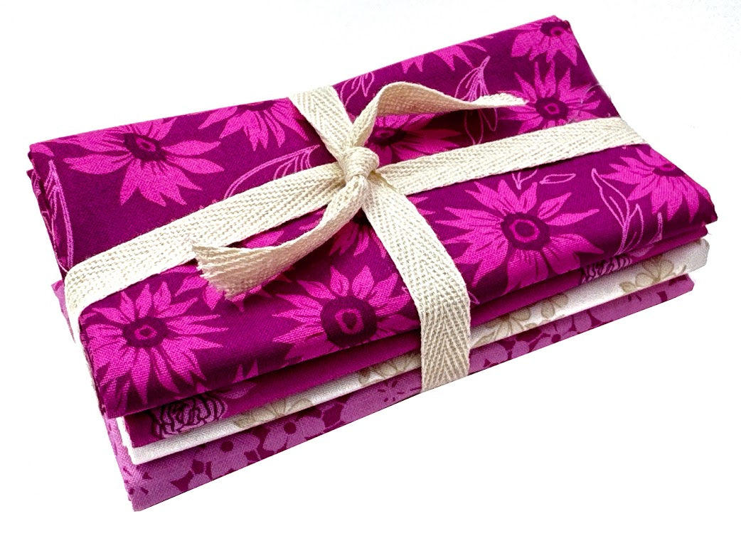 Color Me Whispered Fat Quarter Bundle- Pinks (4 pcs)