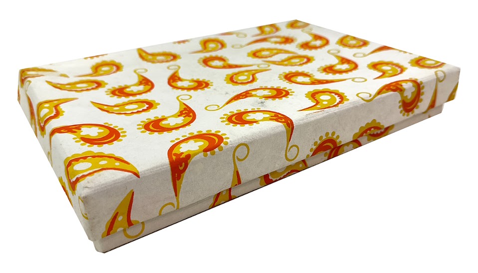 Handmade Indian Paper Covered Boxes