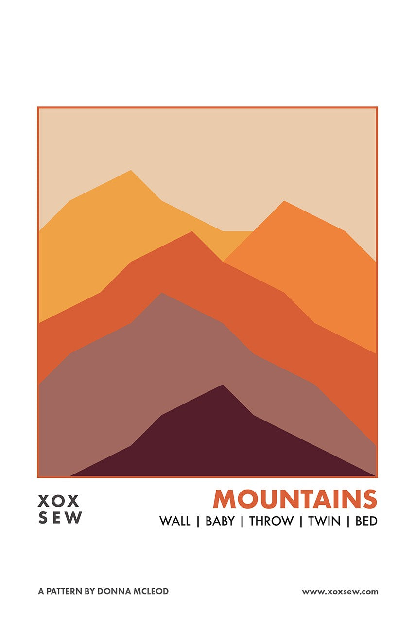 Mountains Quilt Pattern