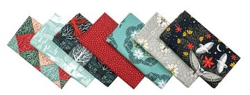 Silent Night - Fat Quarter Fabric Bundle 7pcs Silent Night Fat Quarter Fabric Bundle 7pcs | Artistic Artifacts