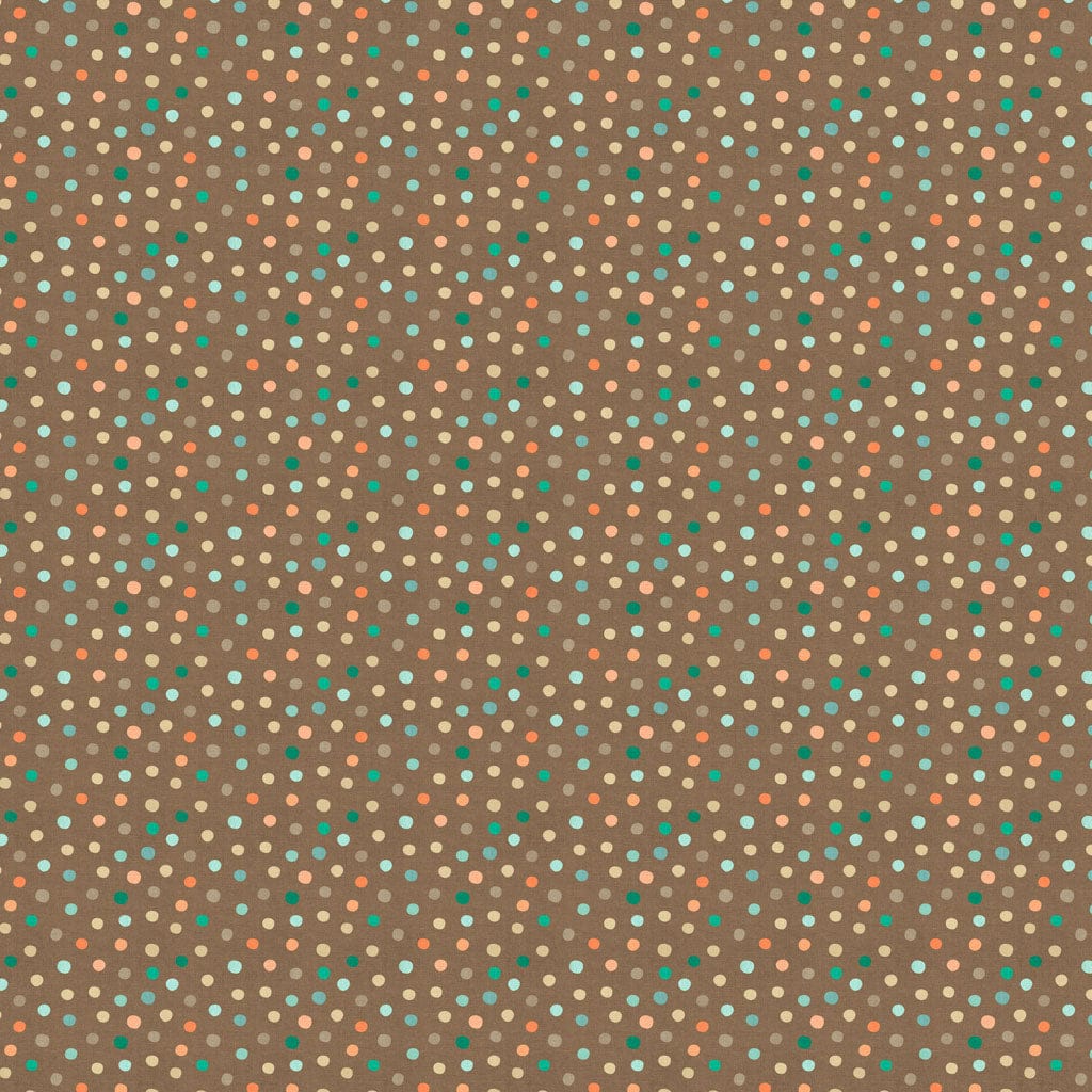 Brown polka dot pattern Y4595_66_1