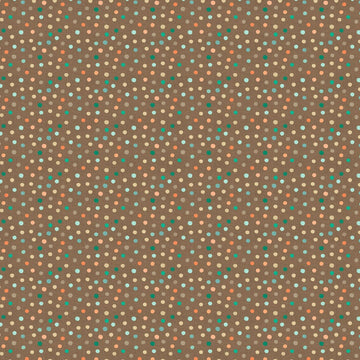 Brown polka dot pattern Y4595_66_1