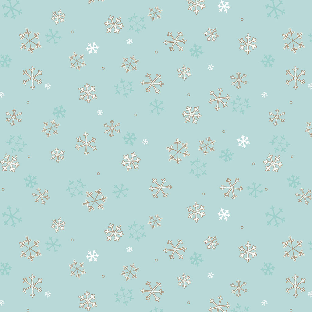 GHMILY 2026 - Snowflakes, Teal