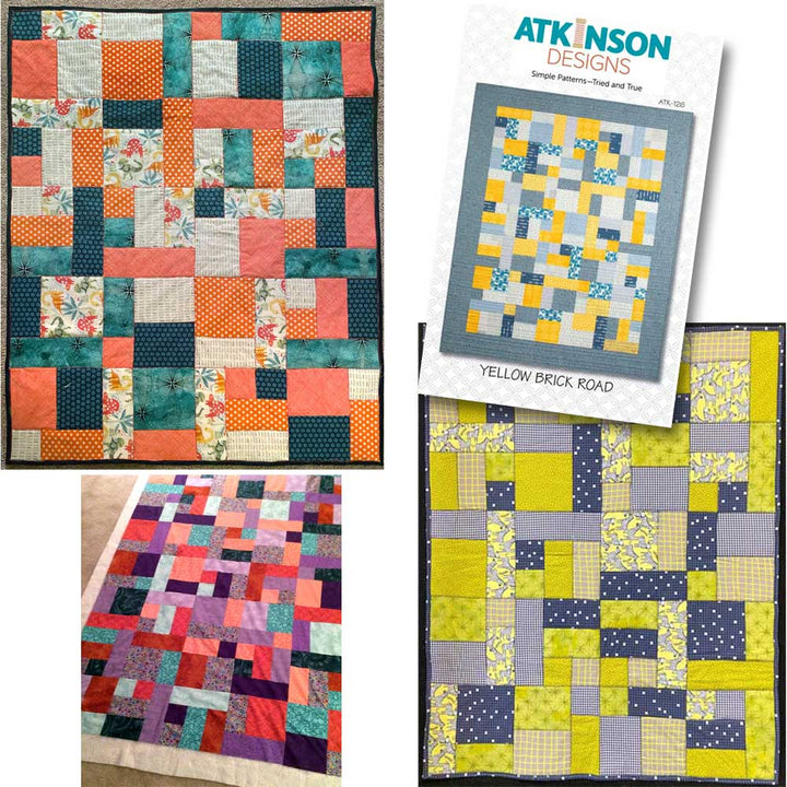 May 4 & May 11: Pre Beginner Quilting: Yellow Brick Road Quilt with Dudley Shugart