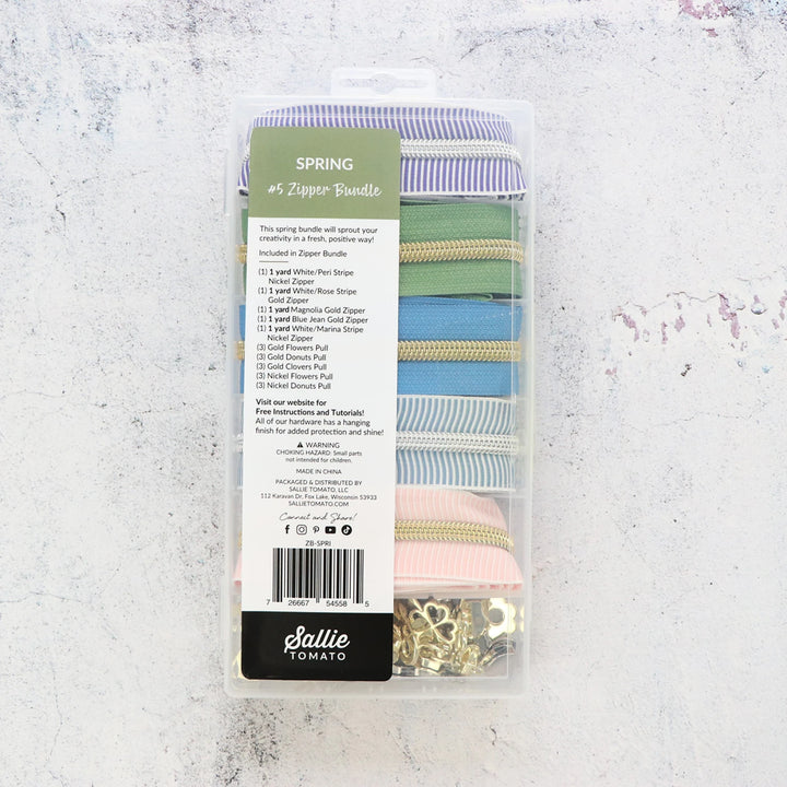 Sallie Tomato Spring Zipper Bundle