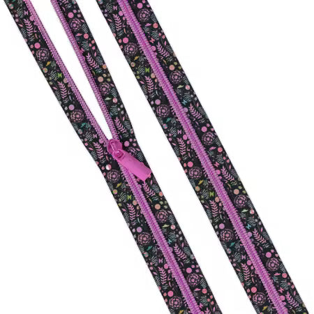 Tula Pink Prince Charming Deja Vu 3yds of #5 Zippers - Dandelion