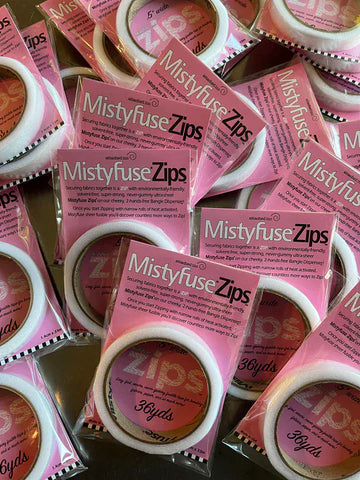 Mistyfuse Zips product group, 36yd rolls