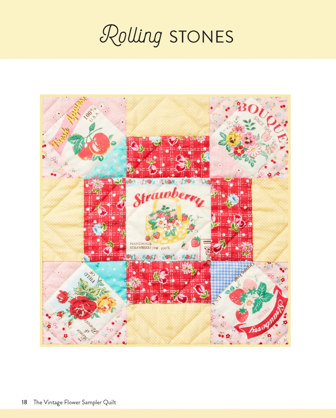 The Vintage Flower Sampler Quilts by Atsuko Matsuyama