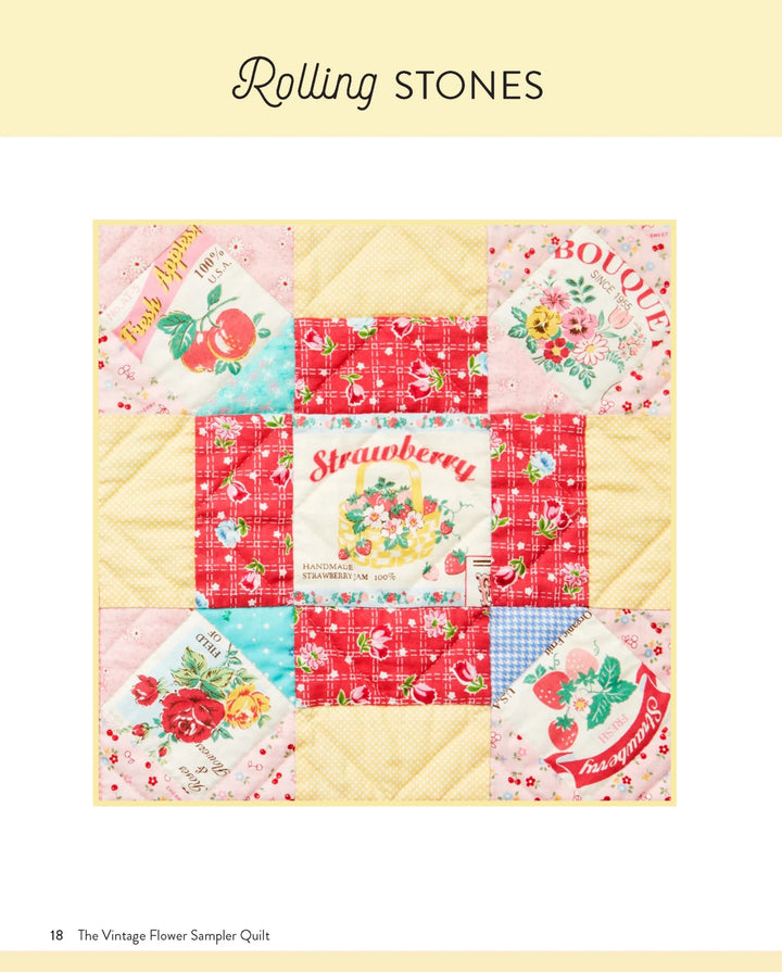 The Vintage Flower Sampler Quilts by Atsuko Matsuyama