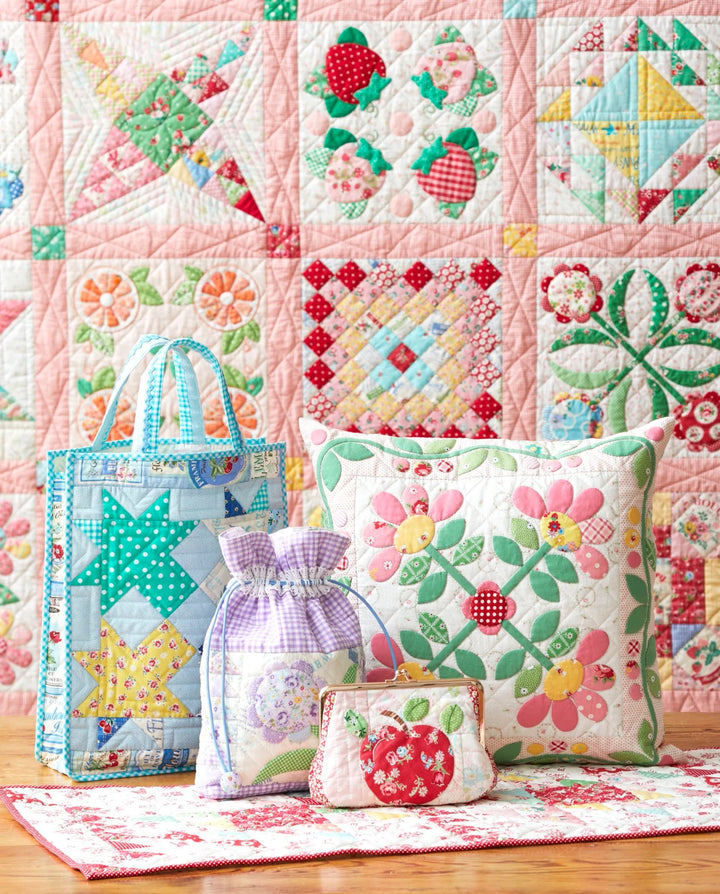 The Vintage Flower Sampler Quilts by Atsuko Matsuyama