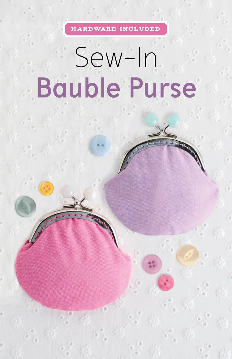 Sew-In Bauble Purse Pattern Kit
