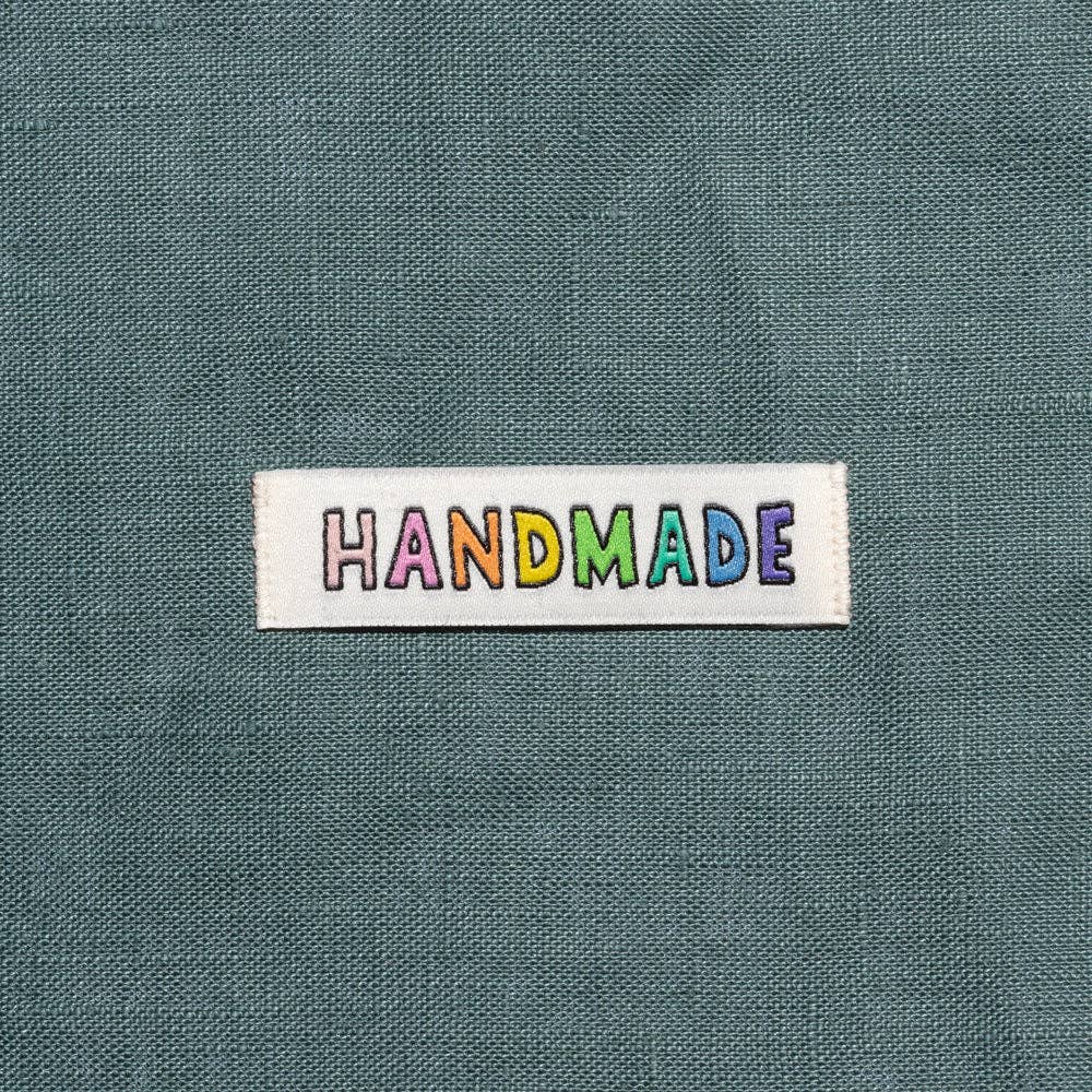 Handmade Rainbow Woven Labels | Case of 6 units Handmade Rainbow Woven Labels | Case of 6 units